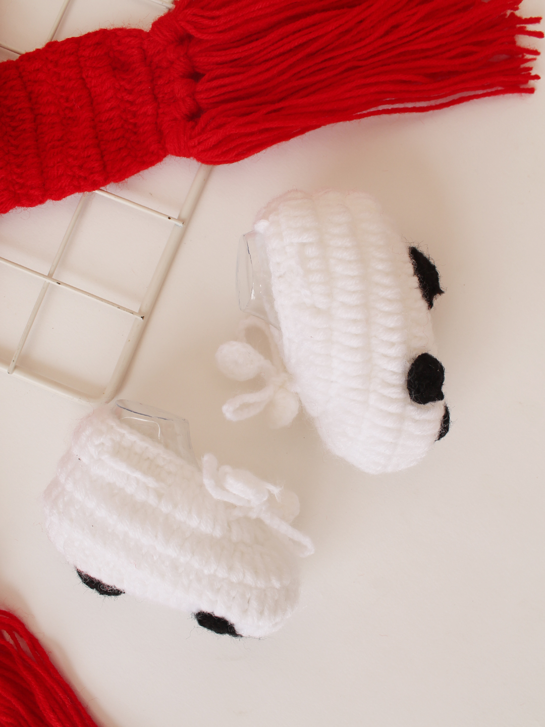 Polar Bear Baby Photography Prop - White