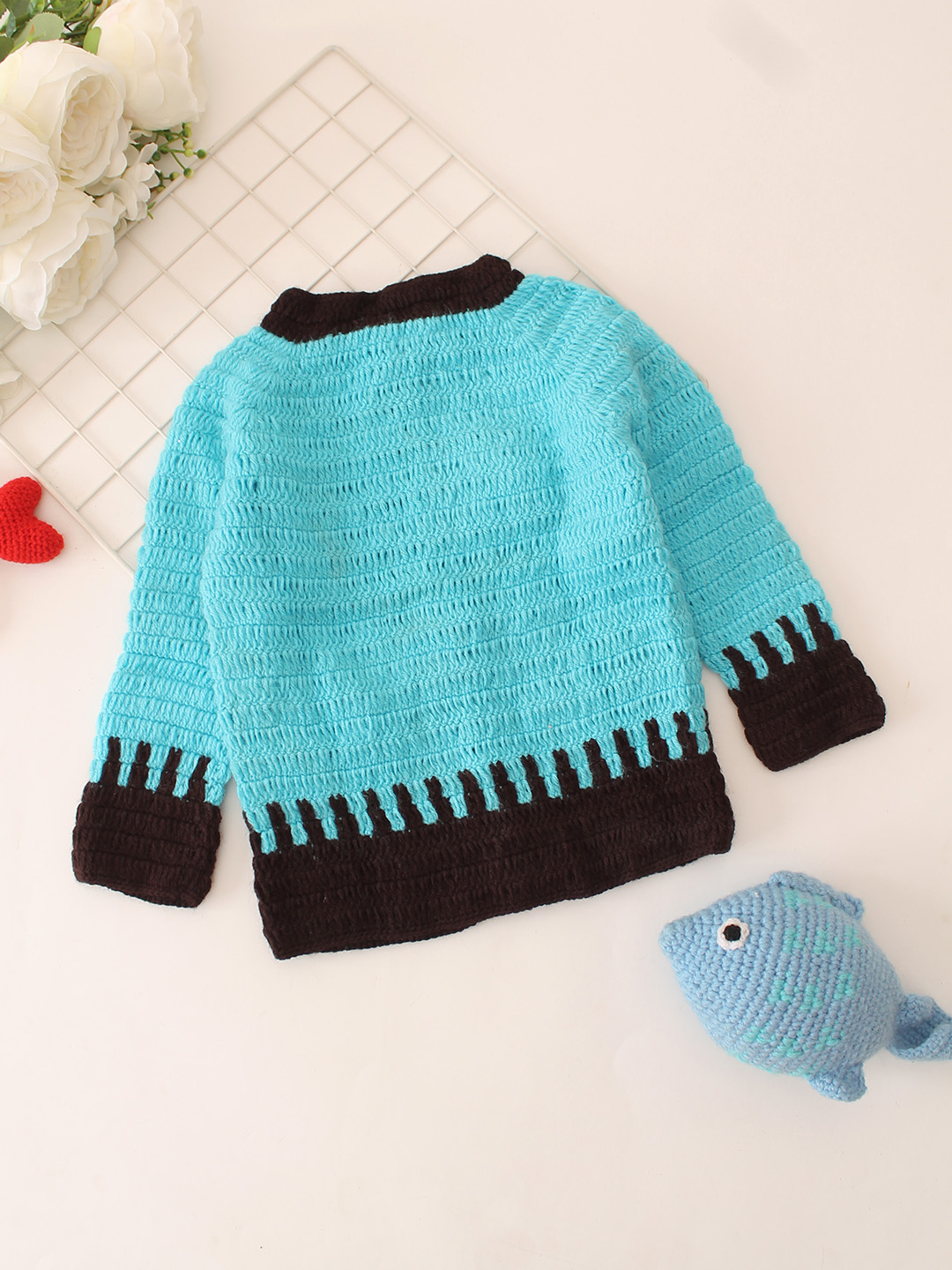 Paws DesignCardigan - Blue