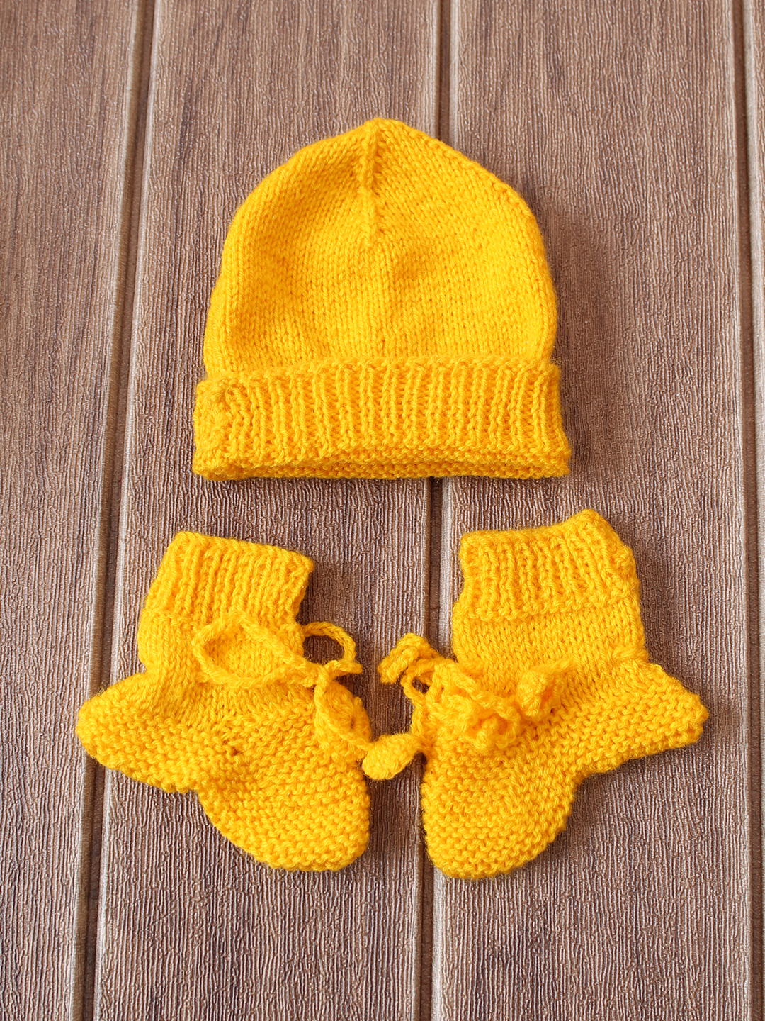 Butterfly Embroidered Sweater Set - Yellow