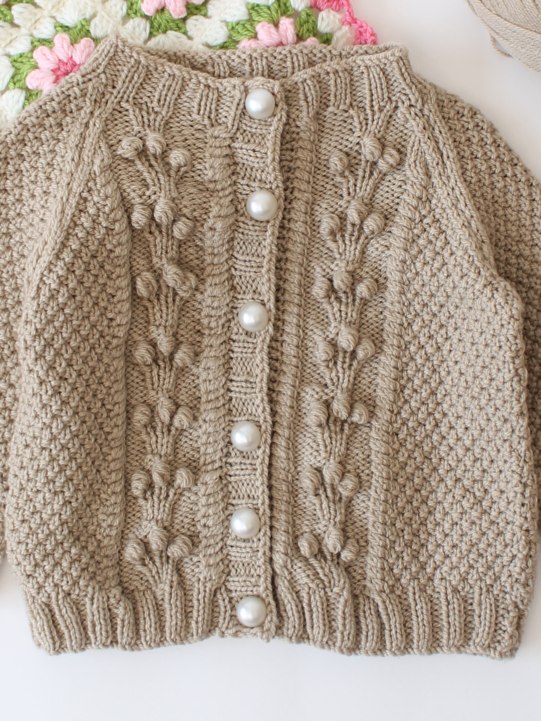 Premium Baby Knit Sweater - Beige