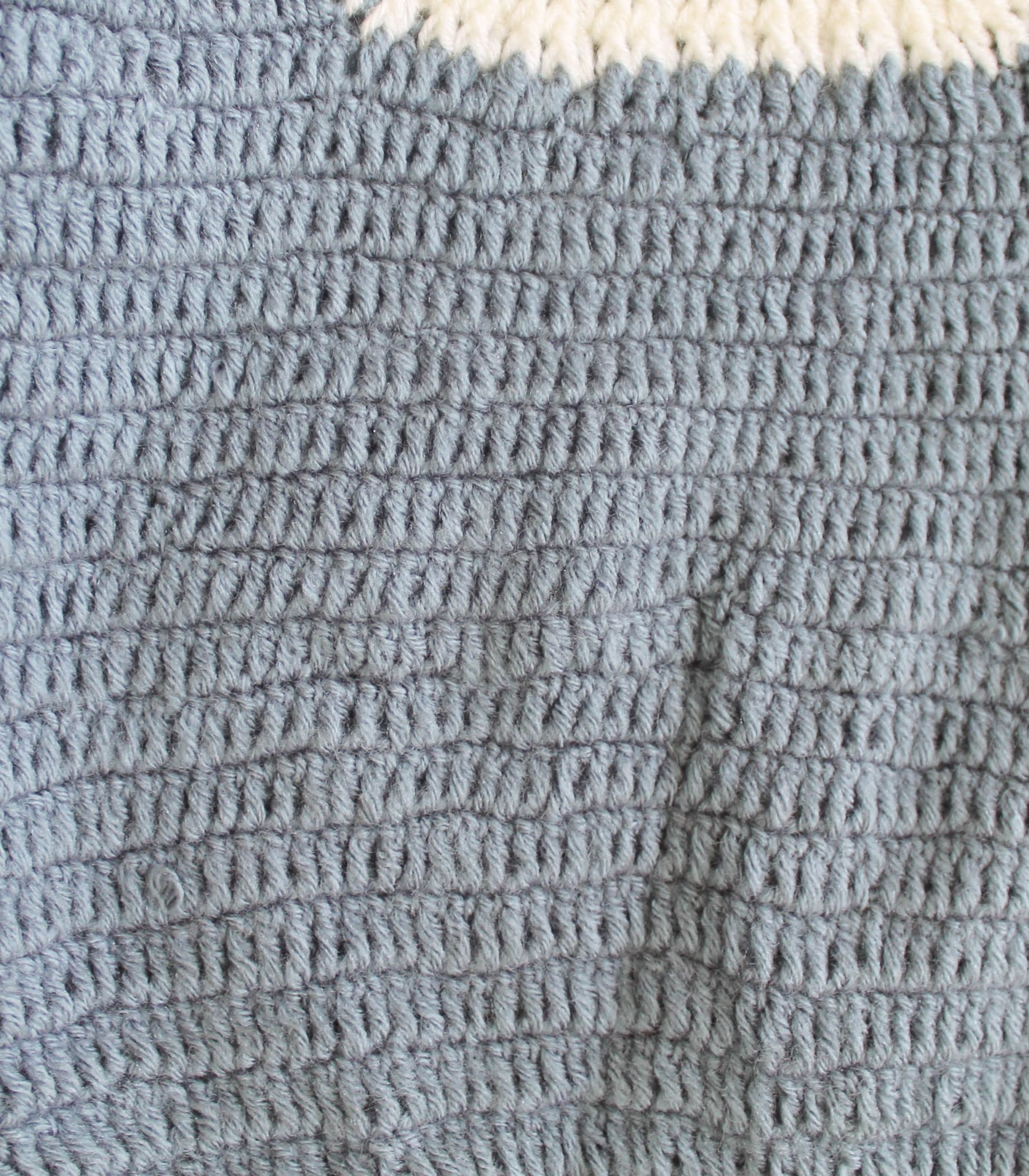 Woonie Full Sleeves Color Block Sweater - Grey