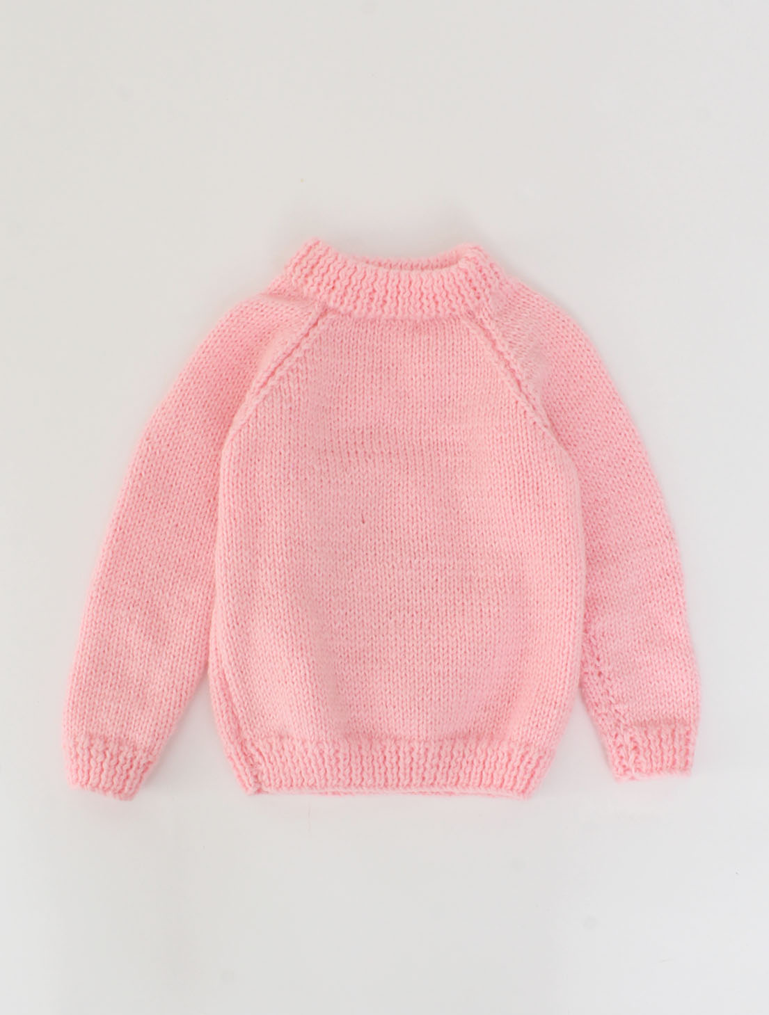 Woonie Knitted Baby Sweater with Ice cream Cone Applique
