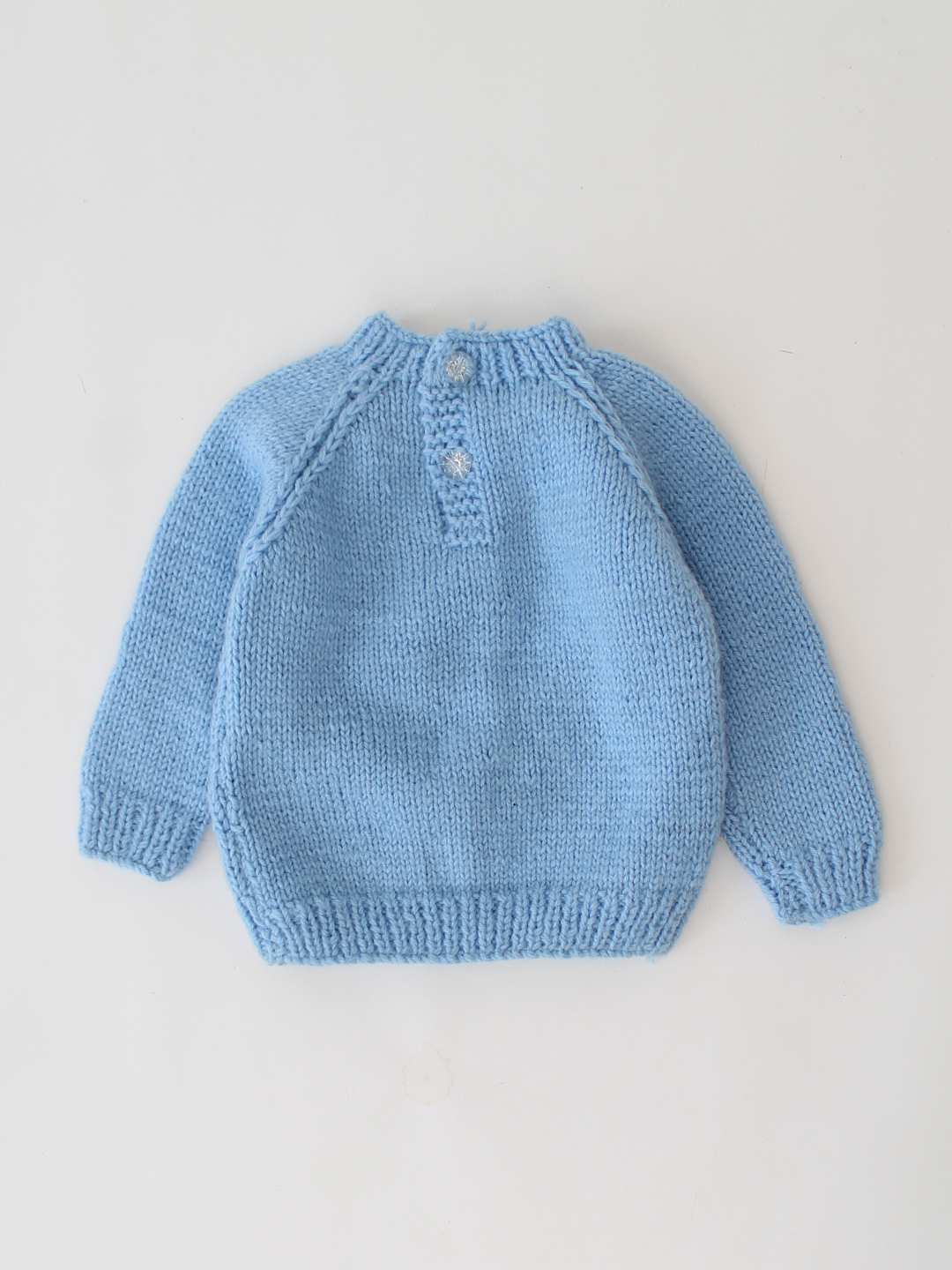 Woonie Hot Air Balloon Design Pullover- Blue