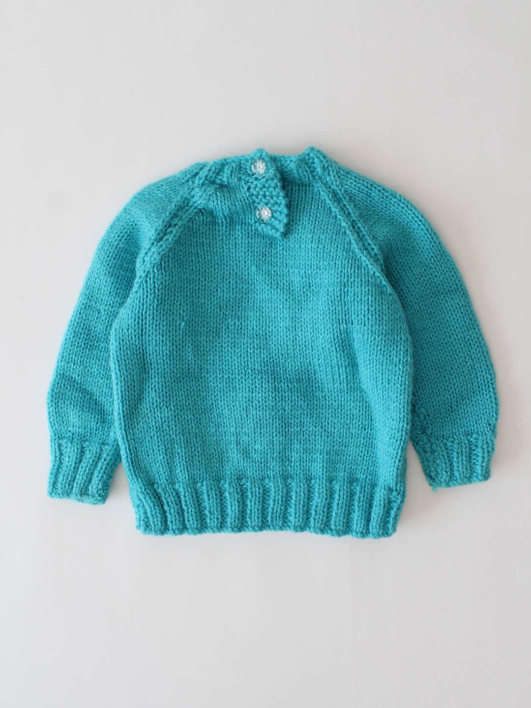 Woonie Reindeer Sweater- Blue