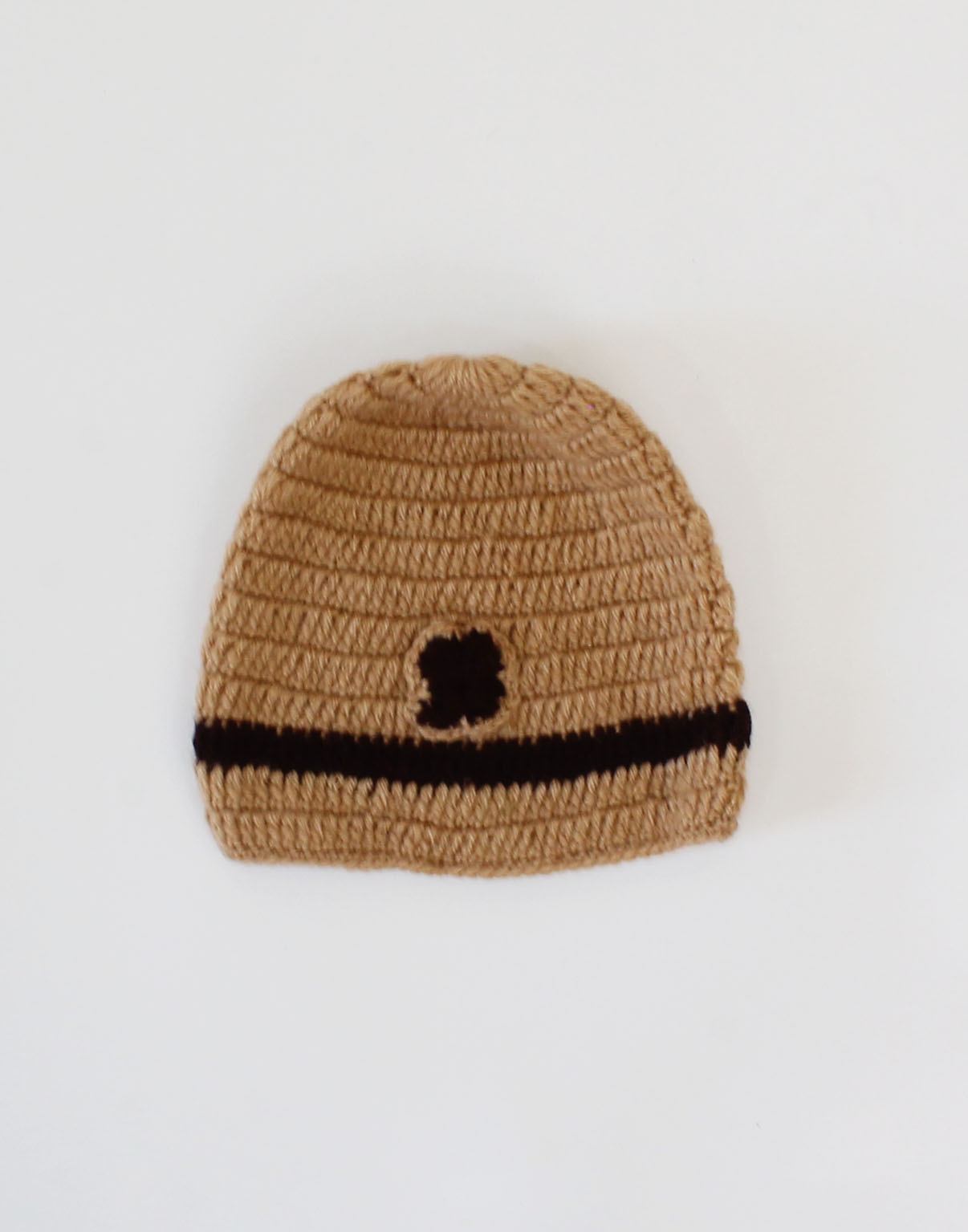 Handmade Full Sleeves Pocket Detailing Sweater with Pant & Cap-Brown