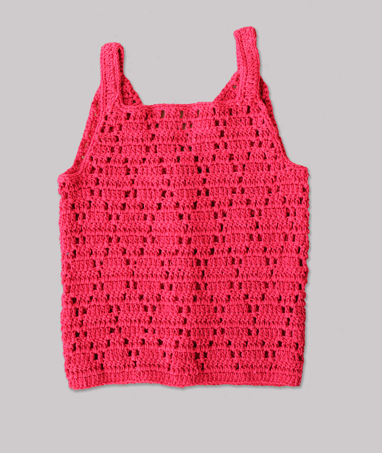 Red Strap Summer Top