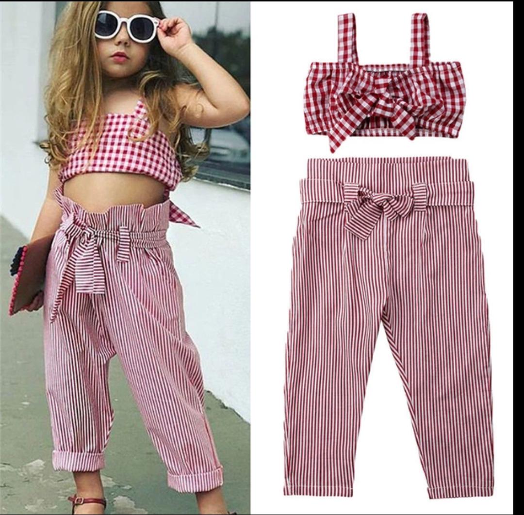 Cute  Red Set for summers