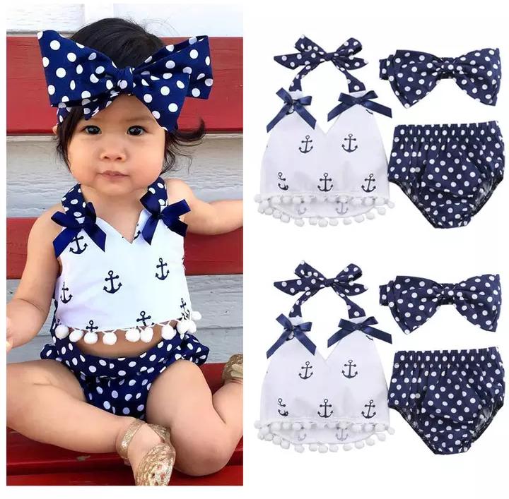 Cute Infant Set With Headband