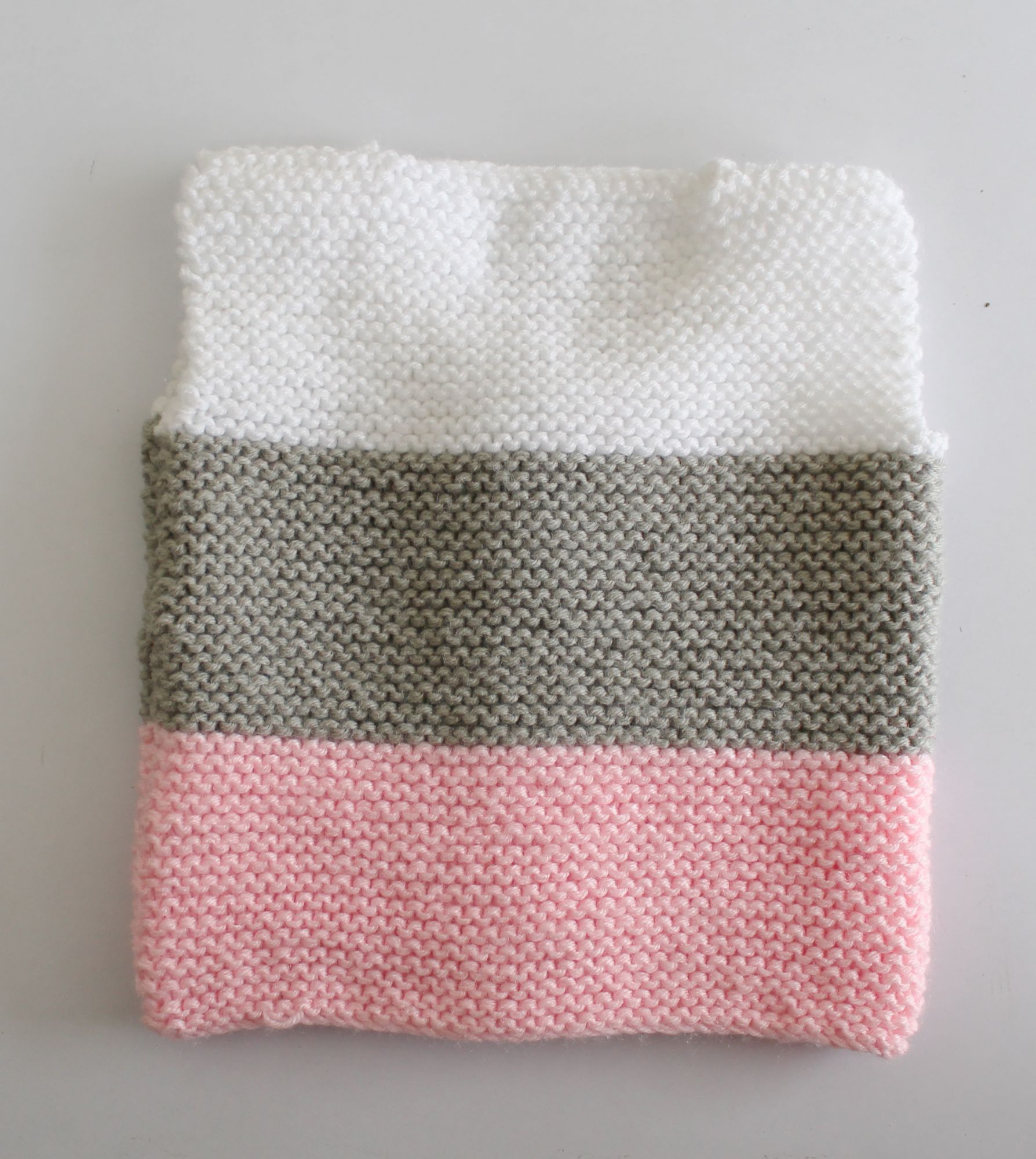 Front Openable Pink and Grey With Teddy Face Woolen Vest