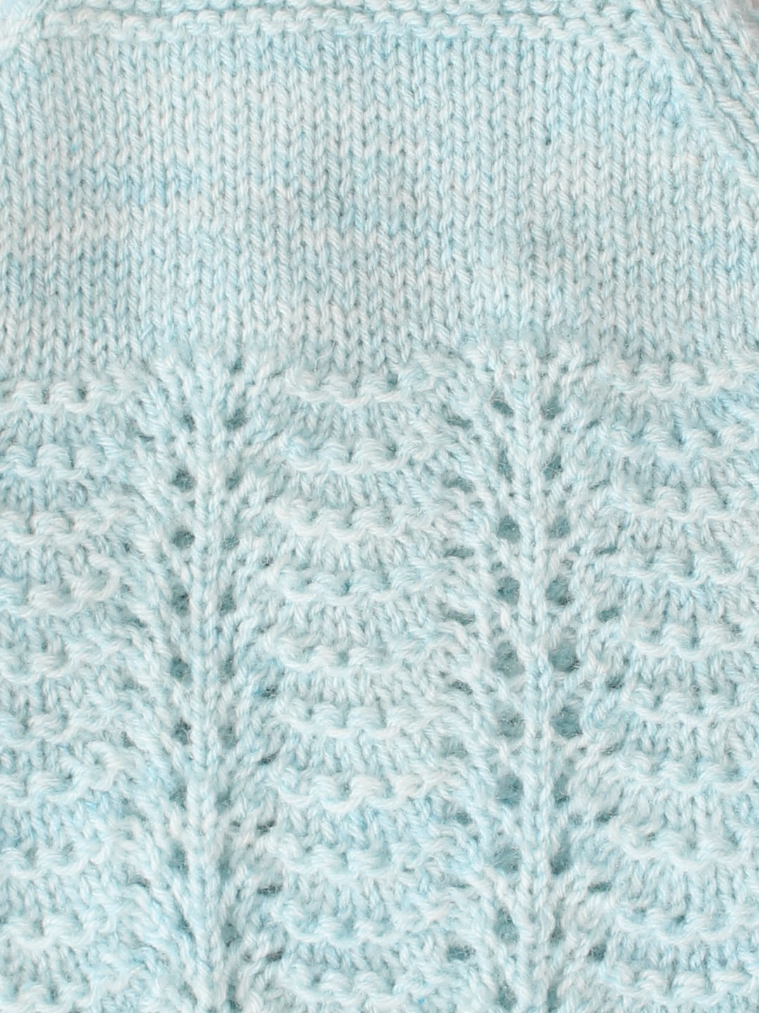 Woonie Handknitted Strappy Vest - Green