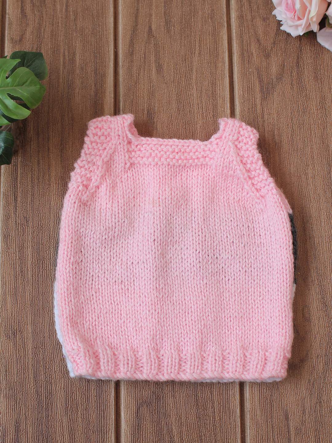 Woonie Kids Sleeveless  Vest - Pink
