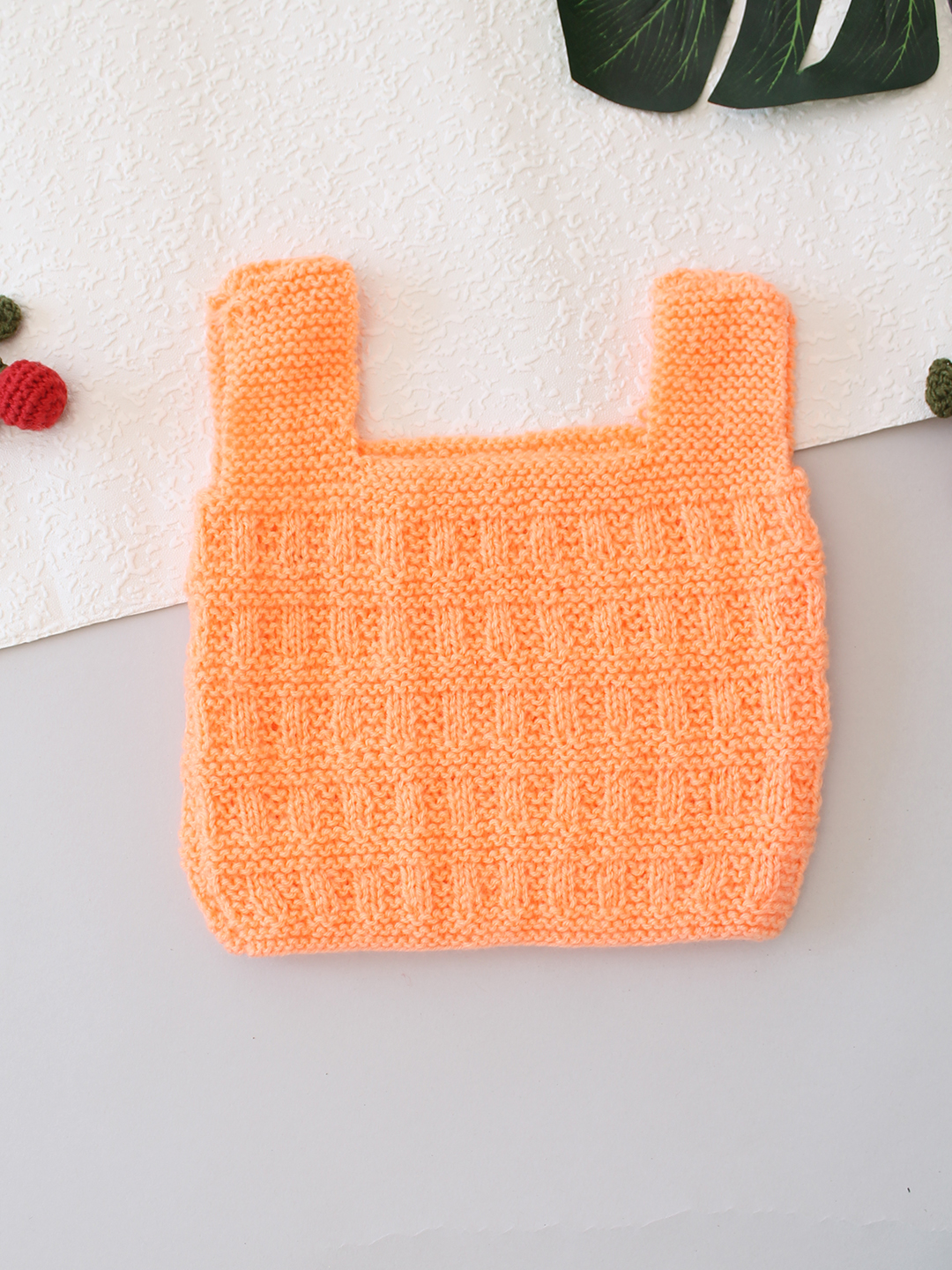 Tiny Toes Hand Knit Winter Vest