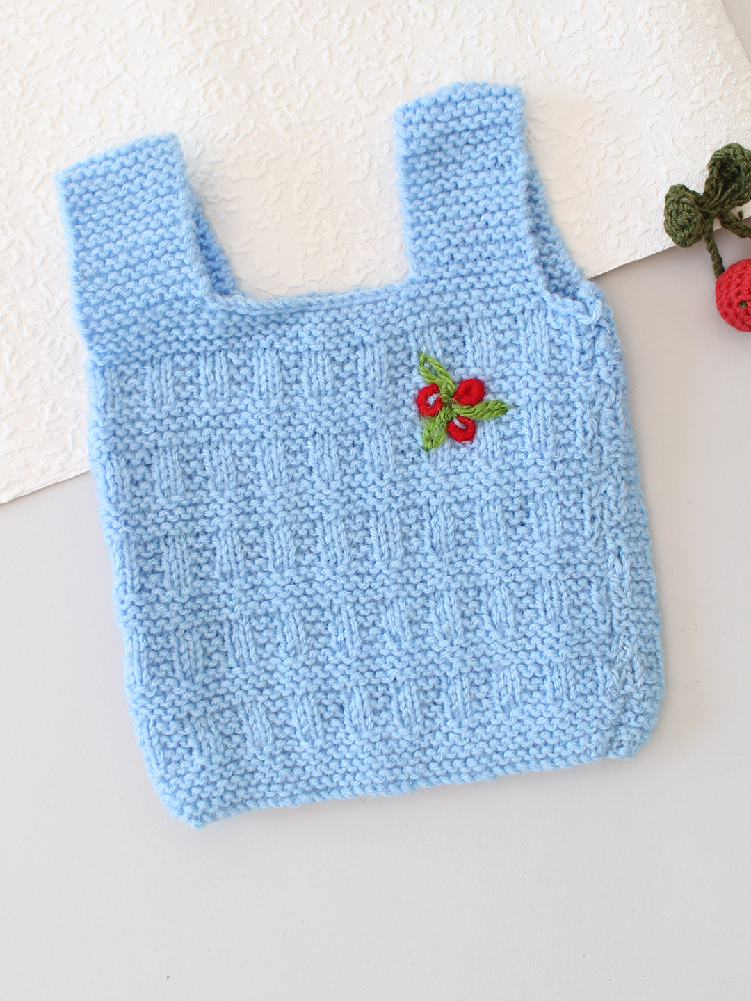 Cozy Cuddles Hand-Knitted Baby Winter Vest