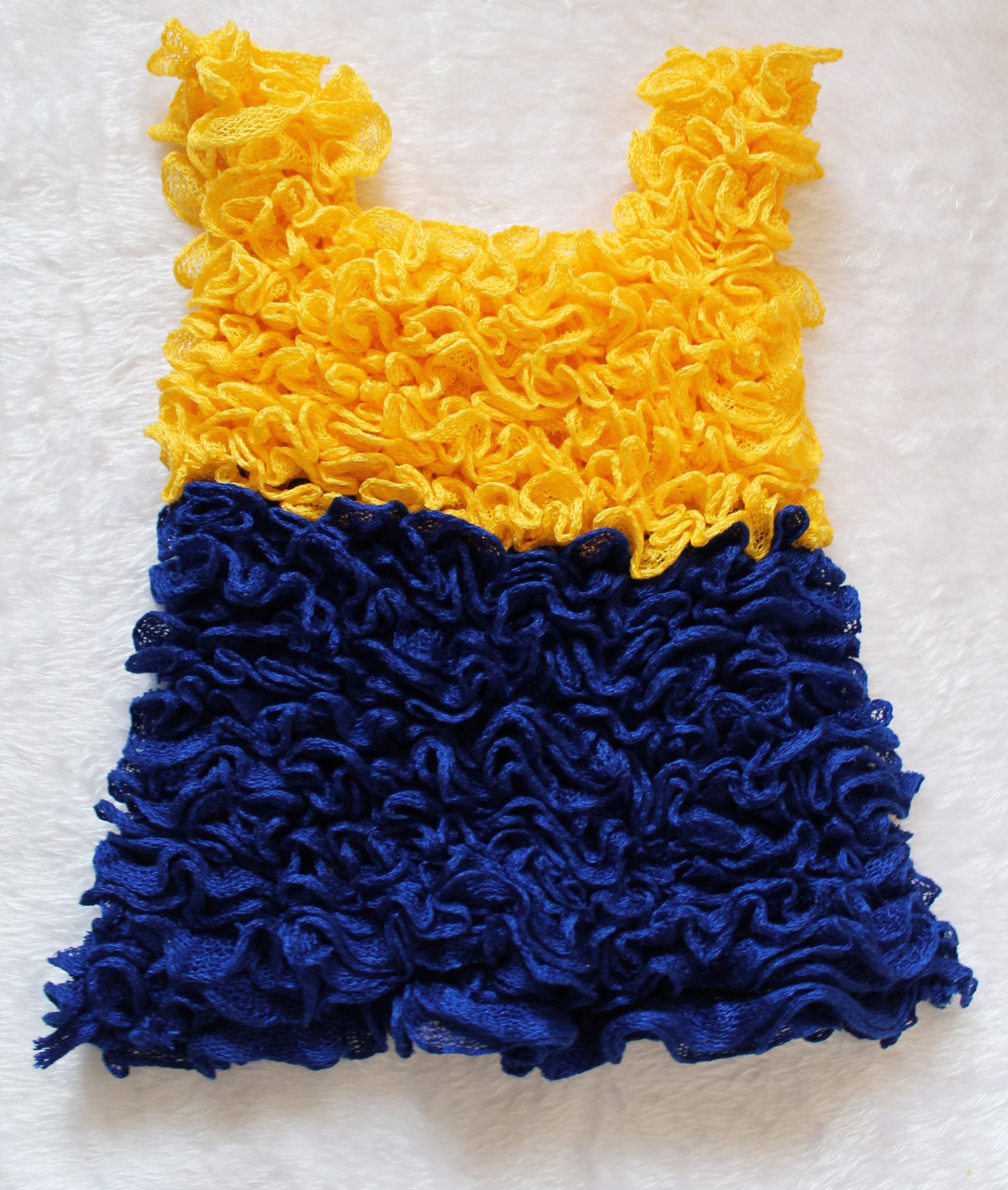 Dual Shade Cinderella Frock