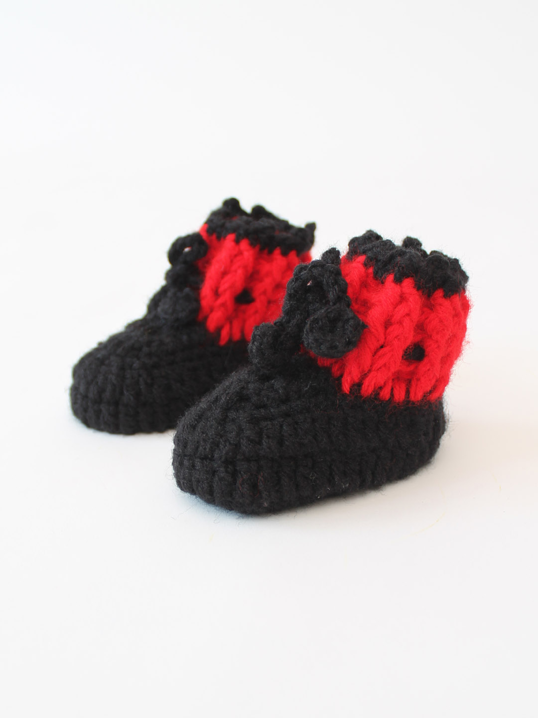 Fancy Jumpsuit with Hood Gallace and Boots - Red and Black