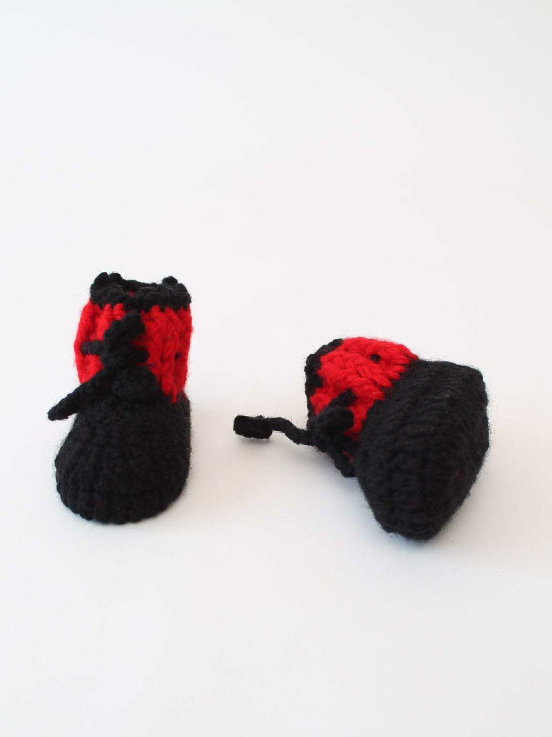 Fancy Jumpsuit with Hood Gallace and Boots - Red and Black