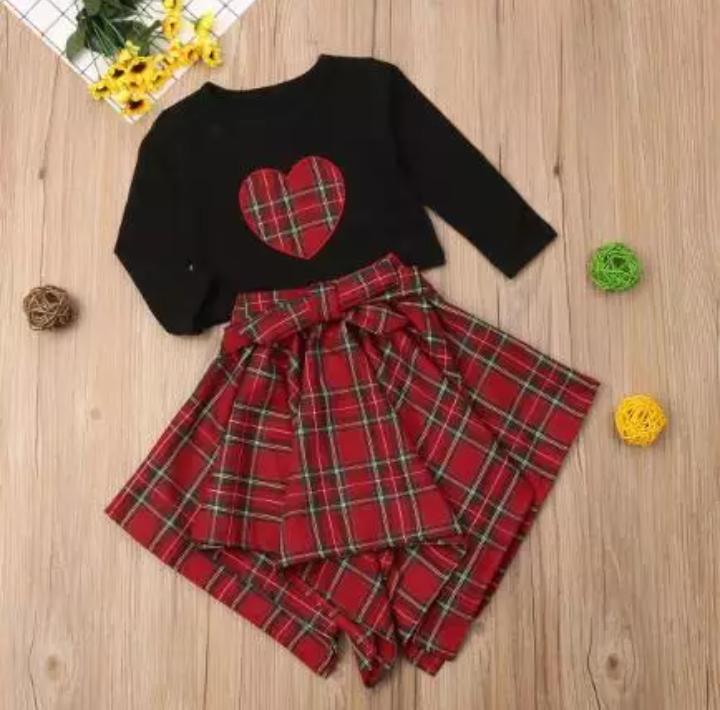 Full Sleeve Top With Stylish Bottom