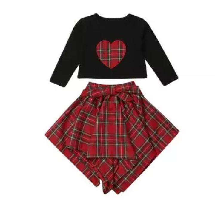Full Sleeve Top With Stylish Bottom