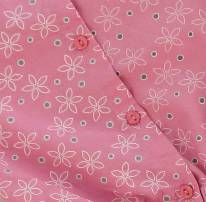 Woonie Half Puff Sleeves Floral Print Top With ShortsPink