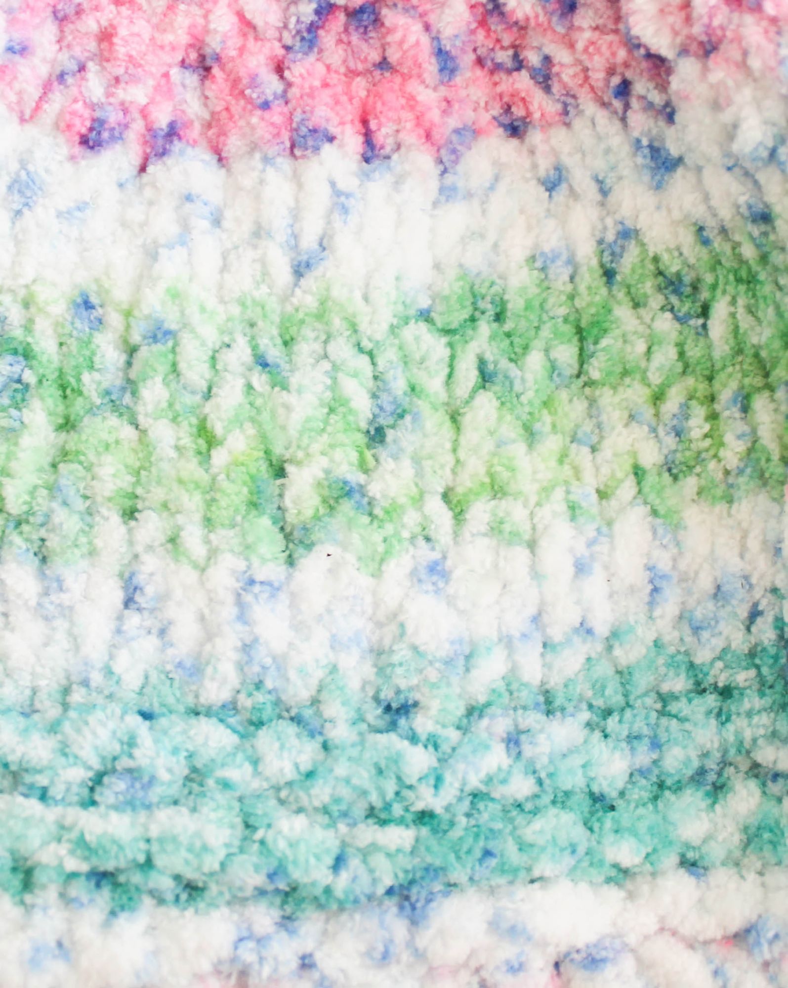 Hand Knitted Soft Yarn Cap for Kids - Multicolour Woonie