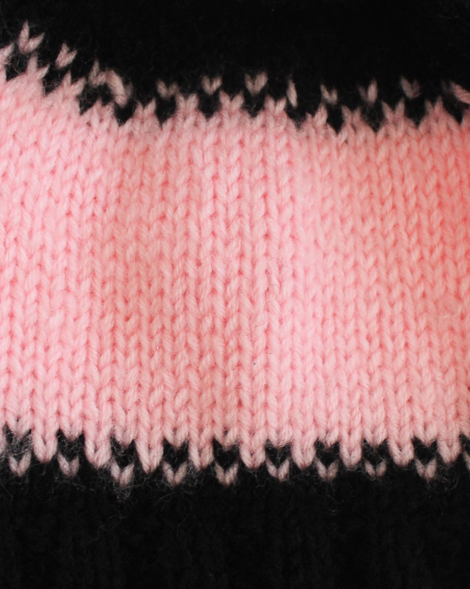 Hand Knitted Standard Pattern Cap for Kids - Pink Woonie