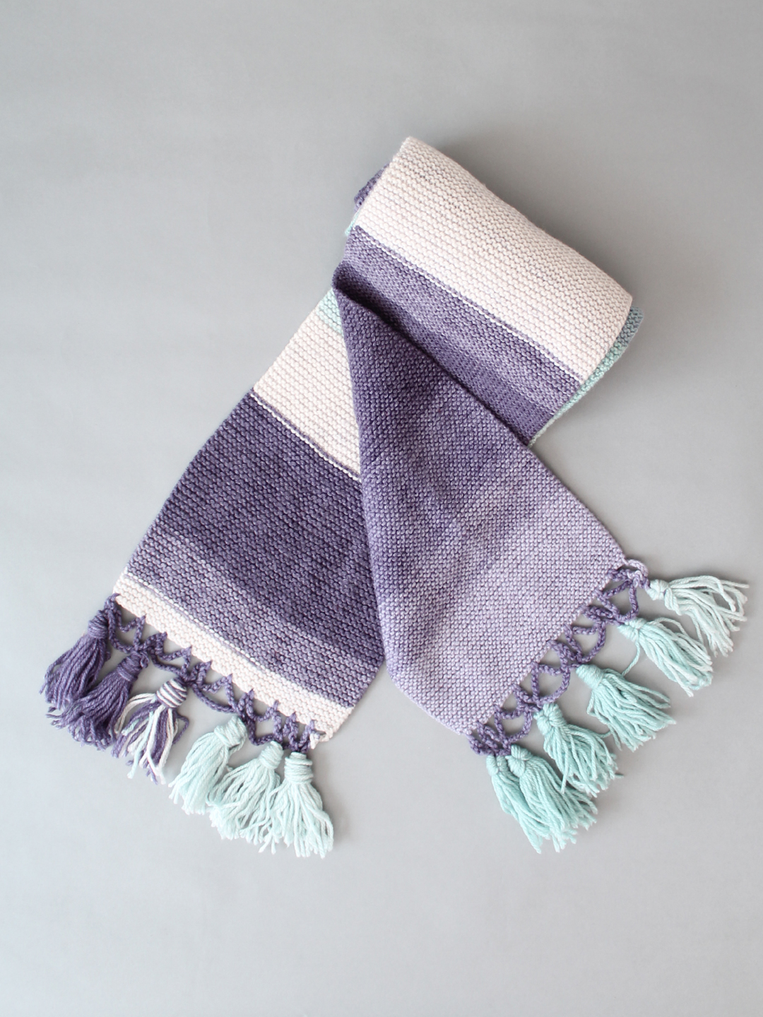 Hand Knitted Stylish Winter Muffler for Women - Multi