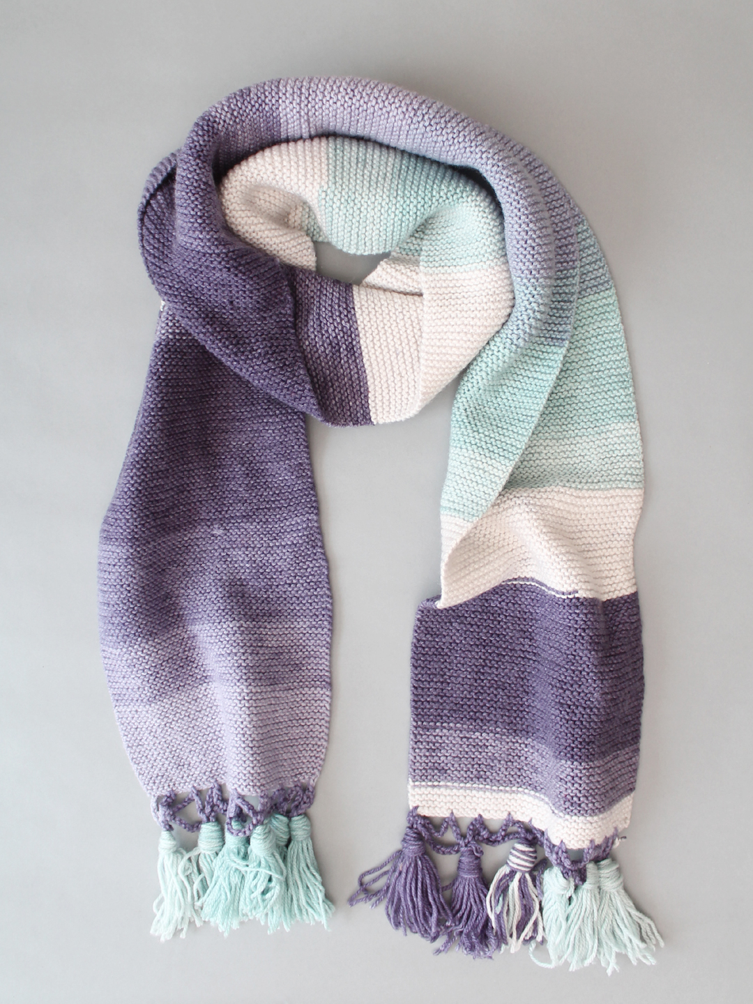 Hand Knitted Stylish Winter Muffler for Women - Multi