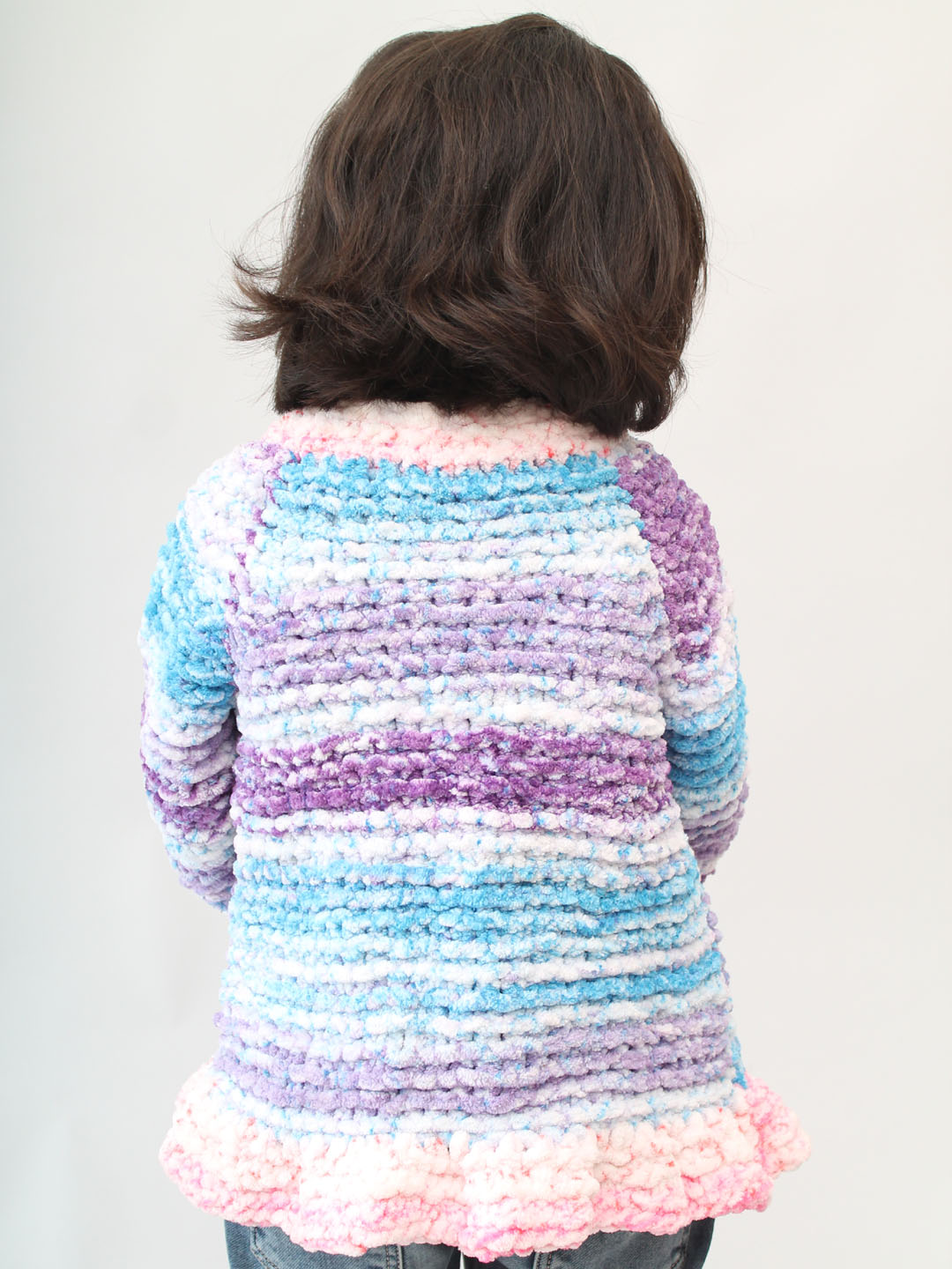 Handknitted Baby Soft Sweater for Newborn - Multi
