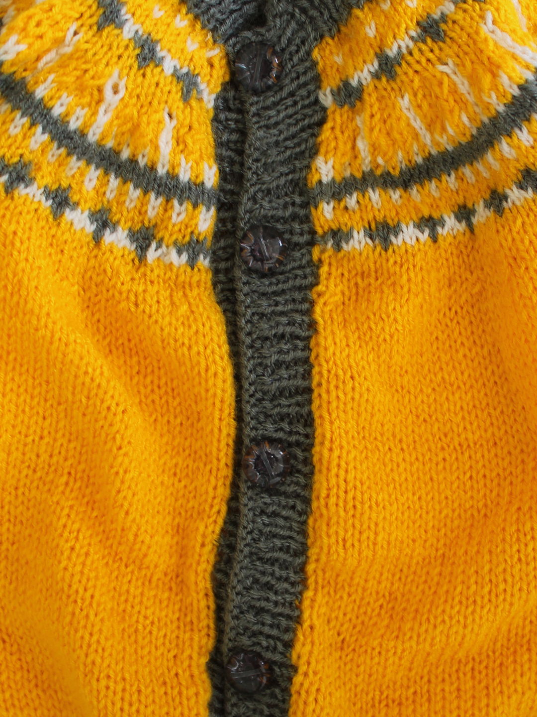 Handmade Knitted Orange Sweater Set for Infants - Orange Woonie