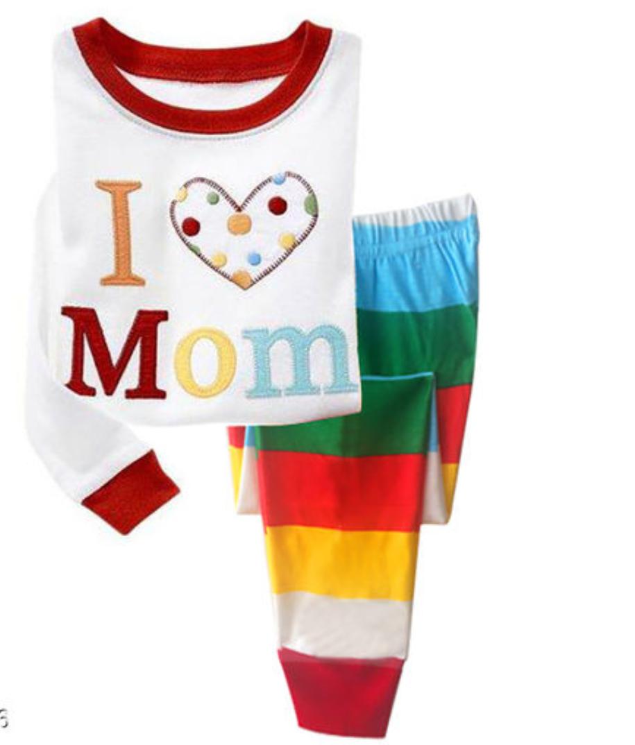 I Love Mom Casual Set