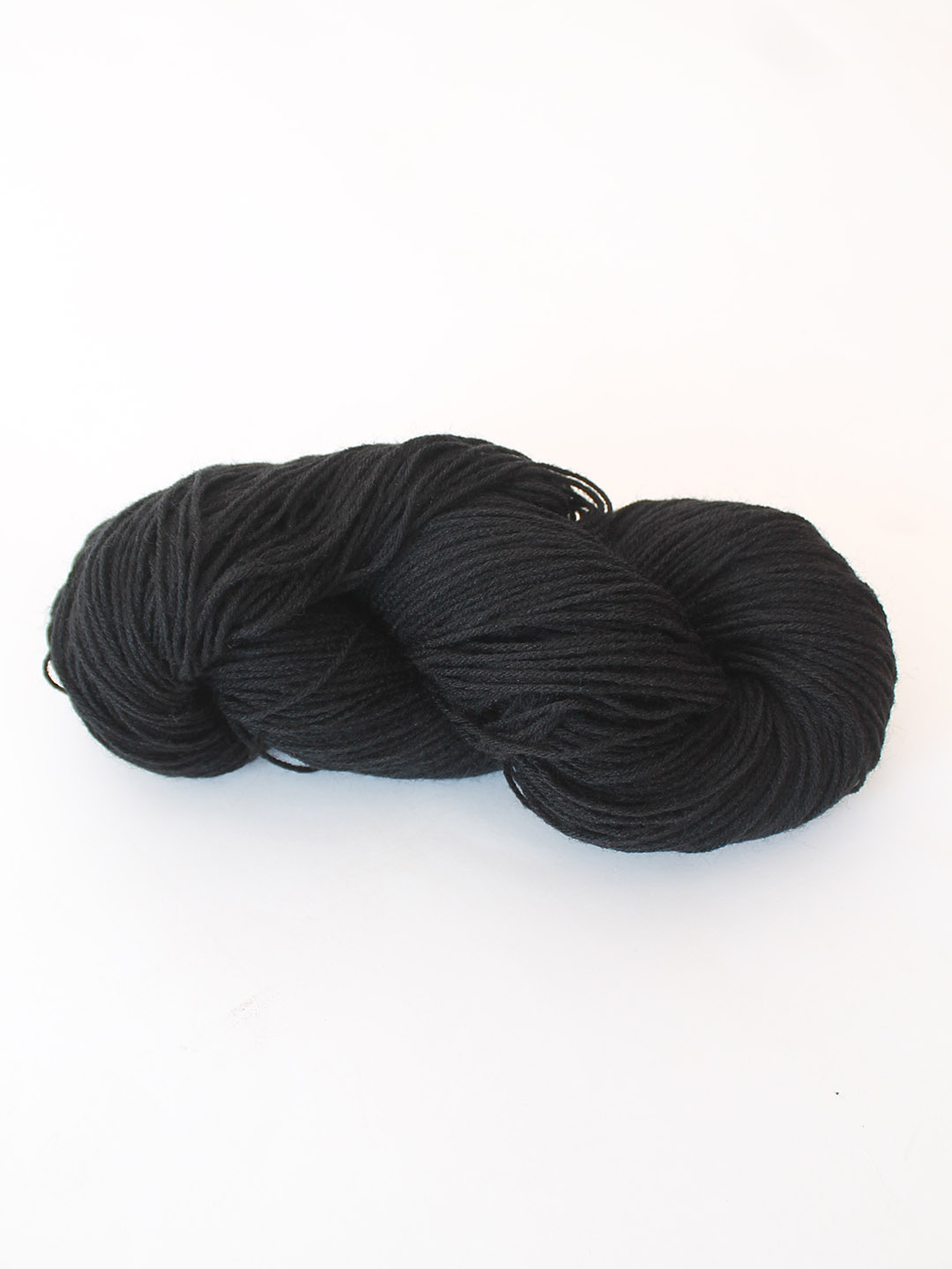 Ganga Knitter Special 4 Ply Acrylic Yarn - Black - Shade 240