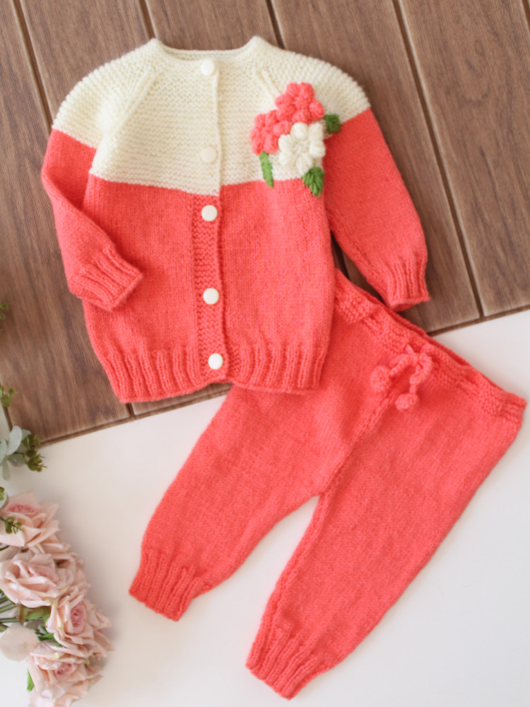 Image of Warm Hugs Infant Woolen Set