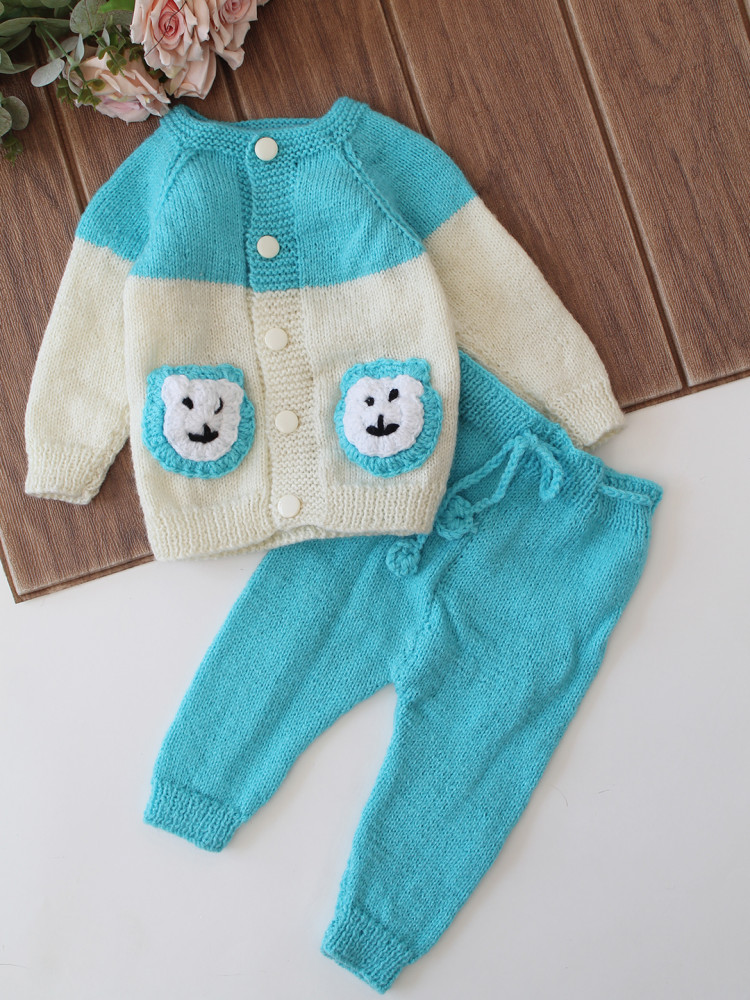 Image of Baby Bliss Sweater &amp; Pant Set