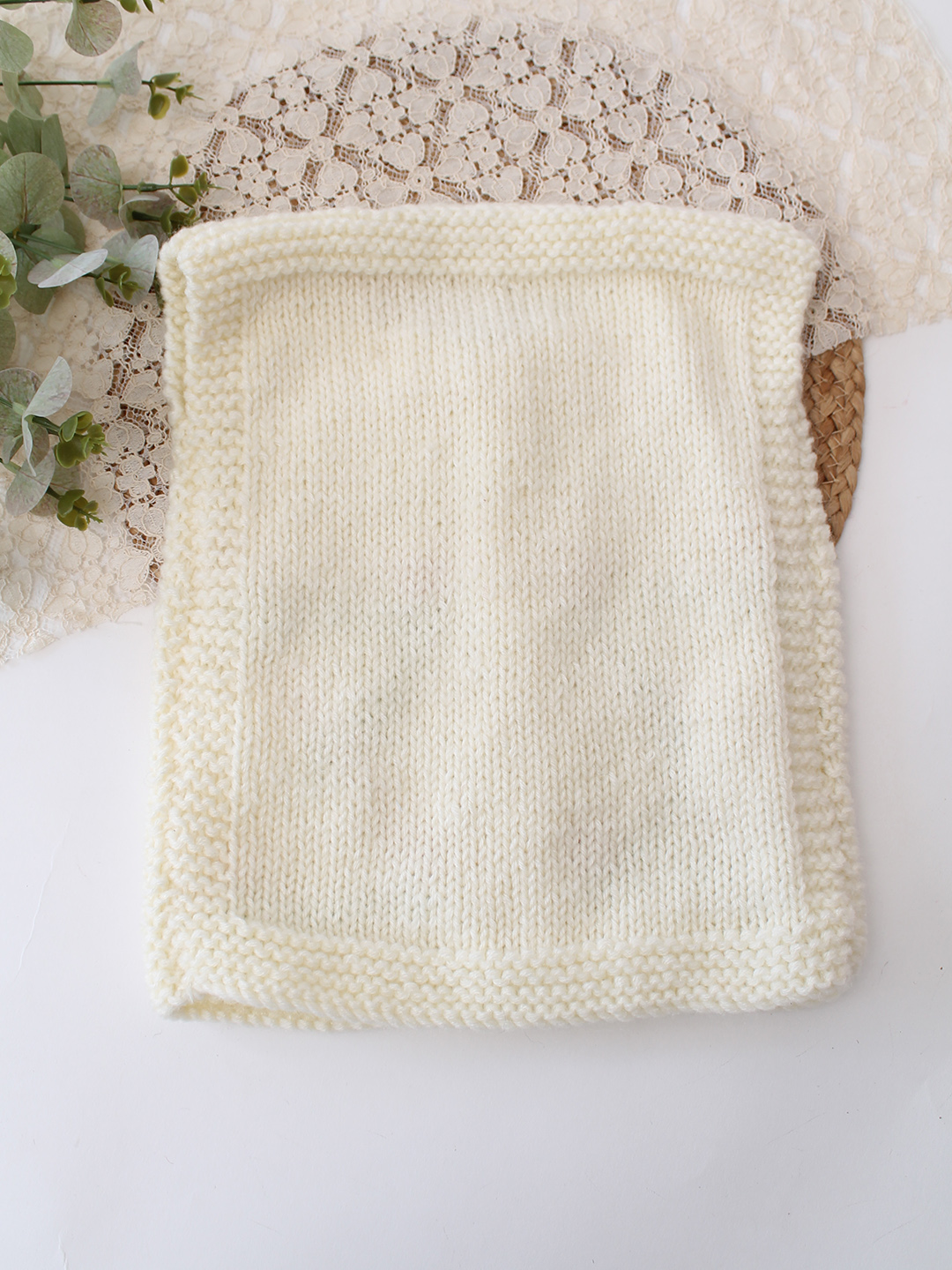 Cloud Soft Hand-Knitted Baby Vest