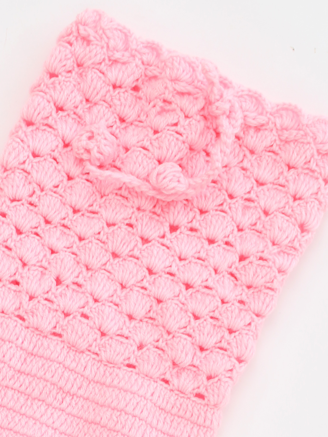Mermaid Photo Prop - Pink Infant Photography Prop