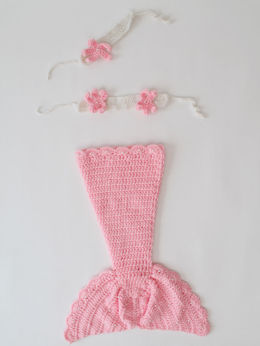 Mermaid Photoshoot Prop - Pink Customized Photo Props