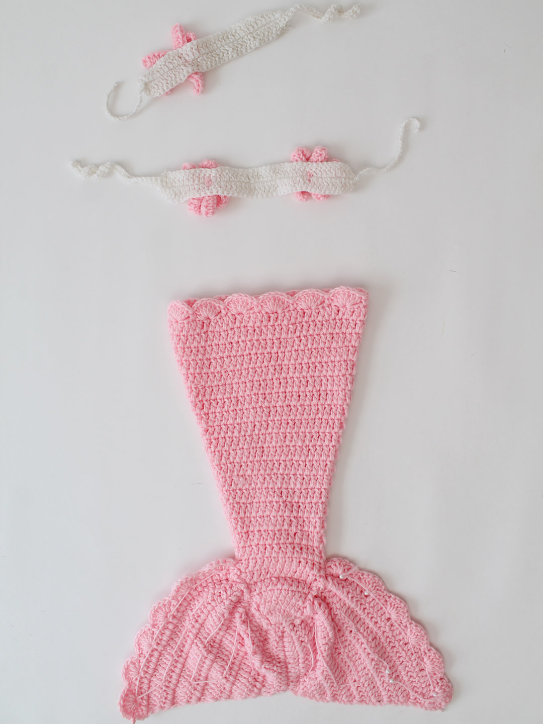 Mermaid Photoshoot Prop - Pink Customized Photo Props