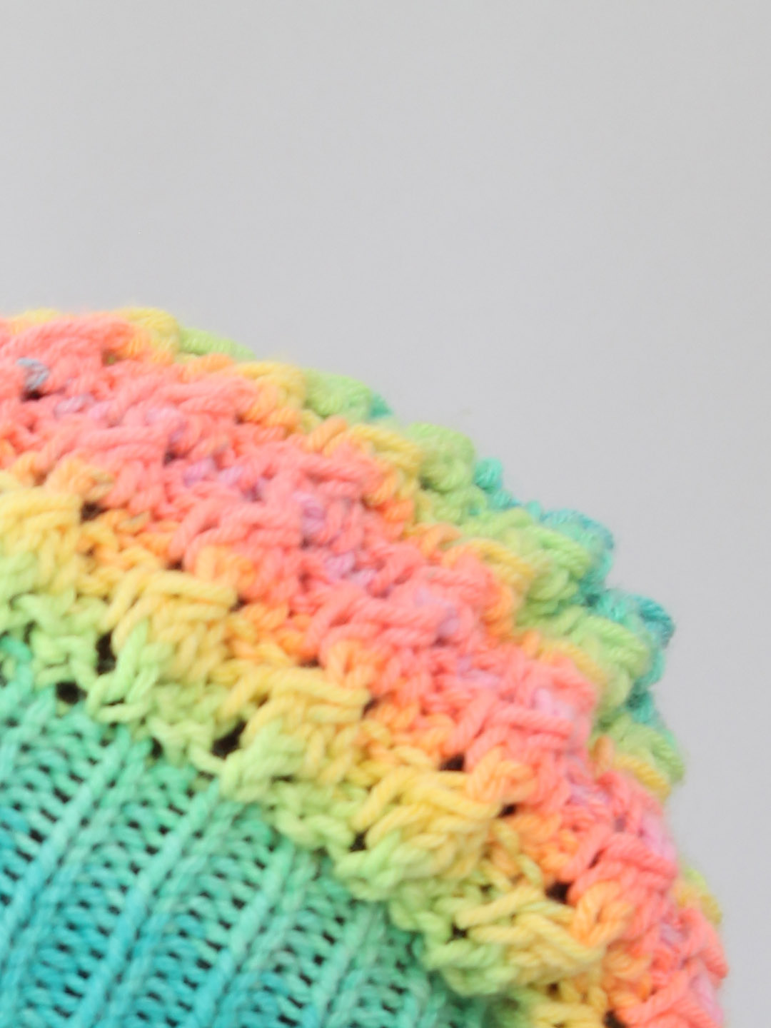 Slouchy Winter Hat for Women - Multicolored