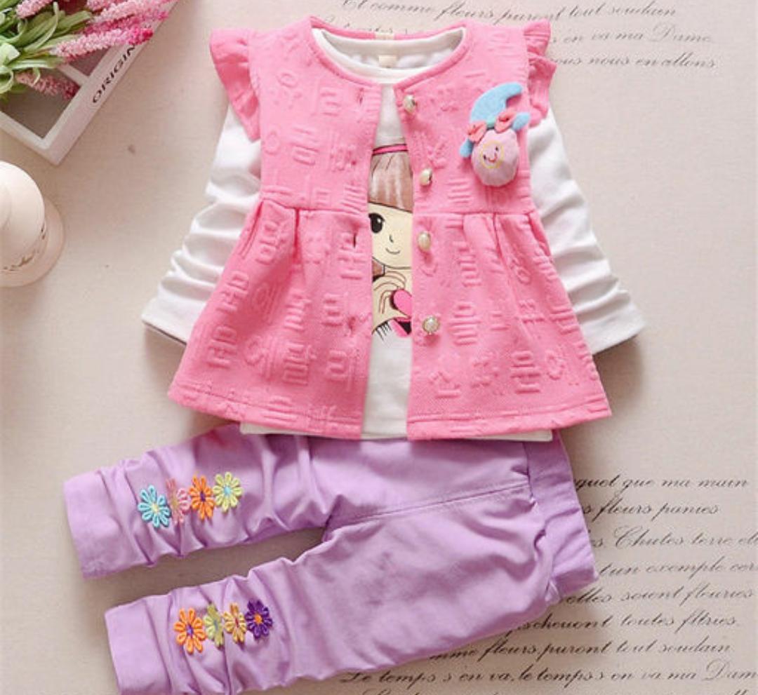 Multicolored 3 Pc Set