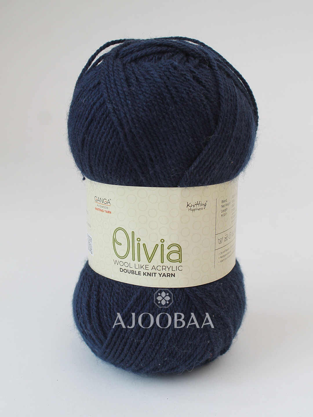 Ganga Olivia 100 grams - Shade OLV004 - Navy