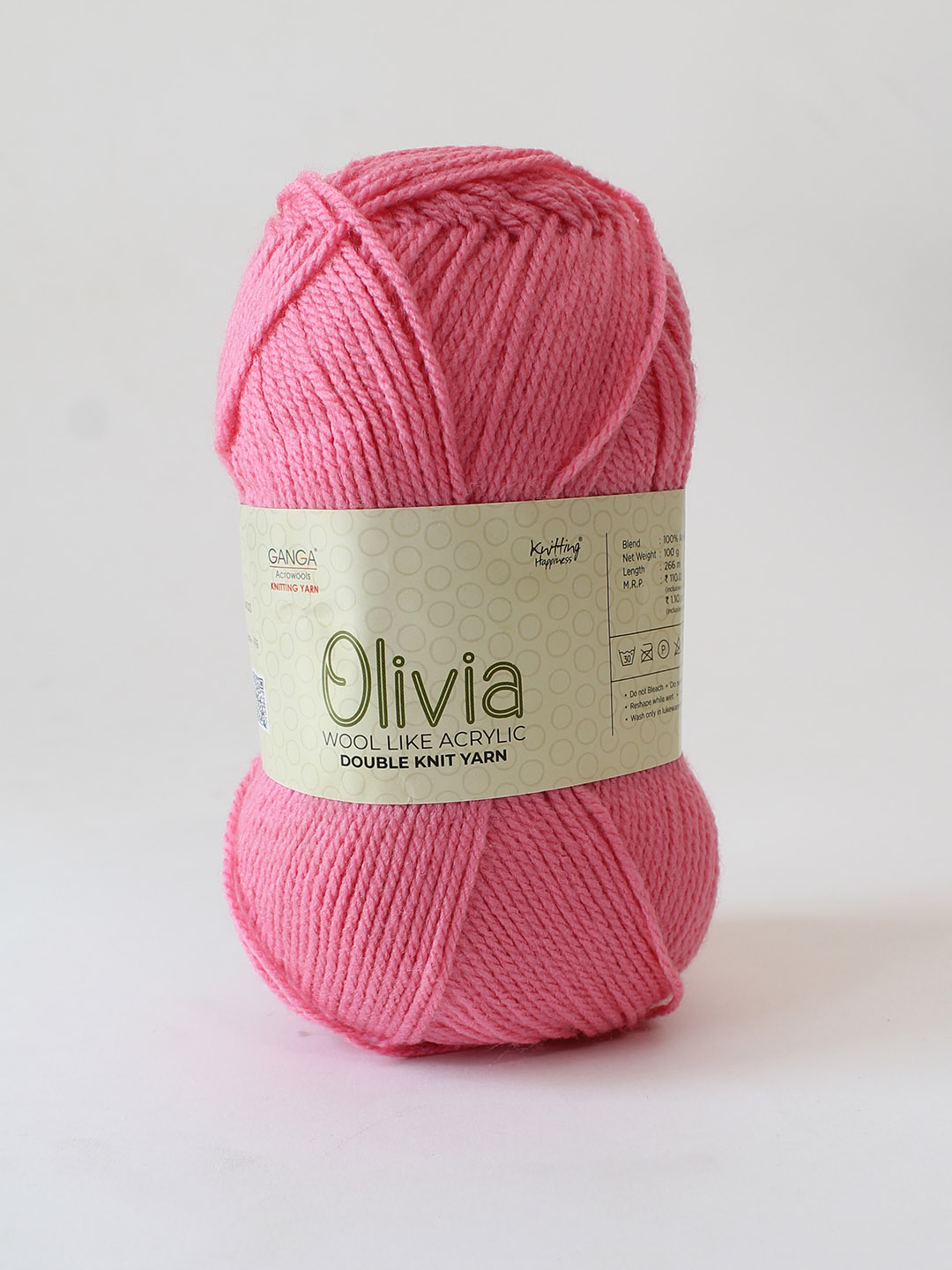 Ganga Olivia 100 grams - Shade OLV038 - Flamingo