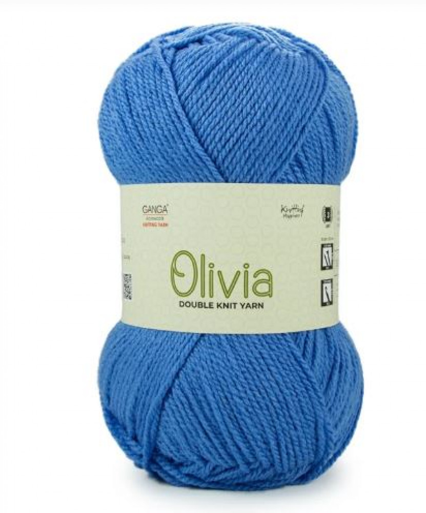 Image of Ganga Olivia 100 grams - Shade OLV013 - Dull Azure