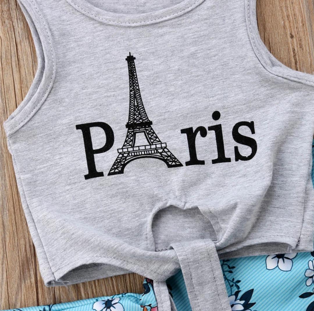 Paris Print Palazzo Set