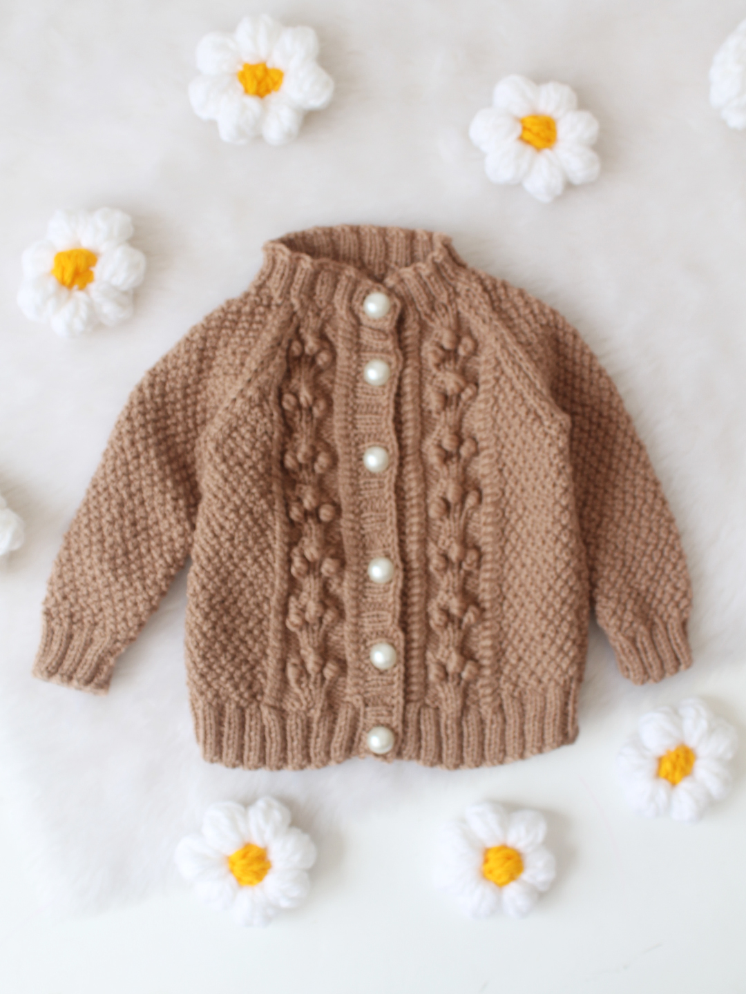 Merino Pure Wool Sweater - Beige