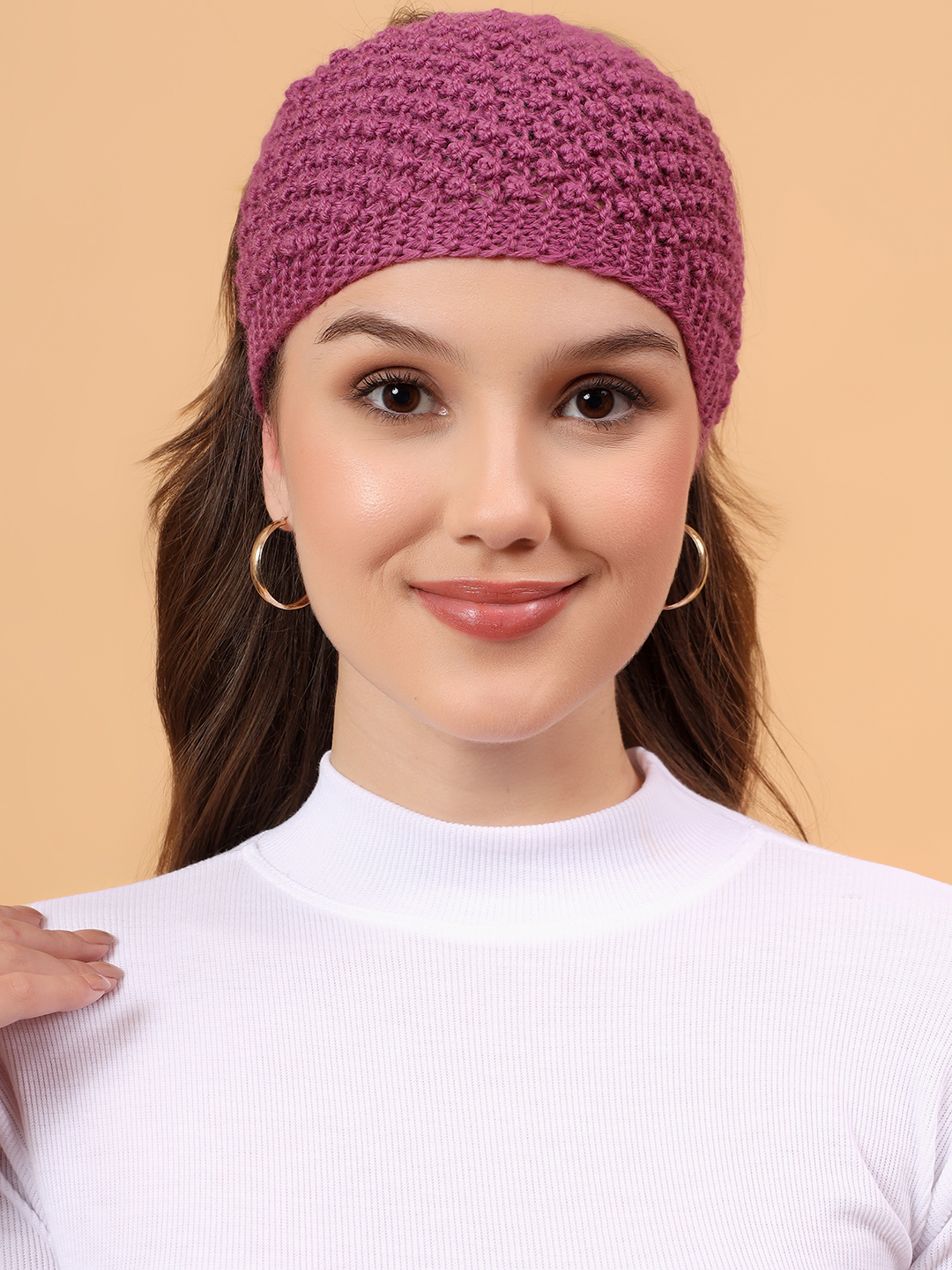 Merino Sustainable Headband - Purple