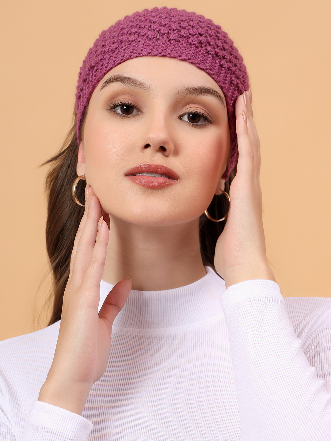Merino Sustainable Headband - Purple