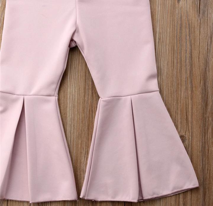 Pink One Shoulder Set