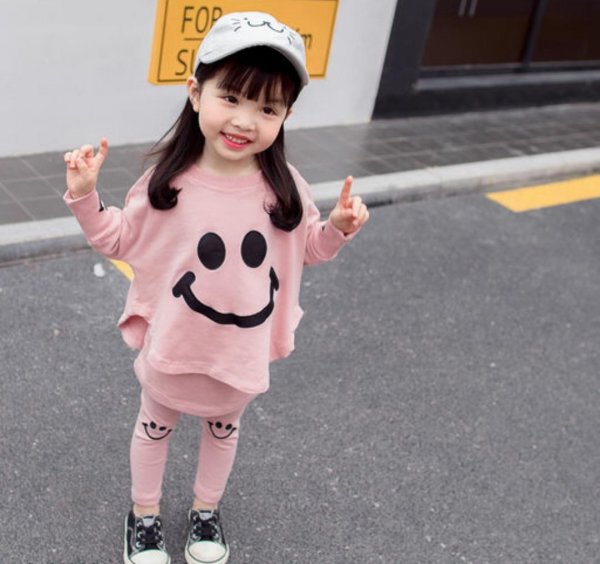 Image of Pink Smiley Set