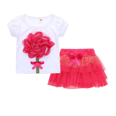Pretty Pink Skirt Top