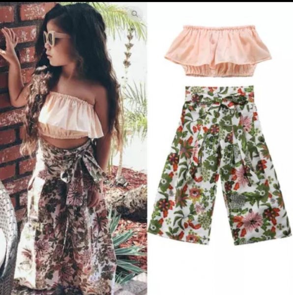 Image of Pretty Satin Tube top with Palazzo